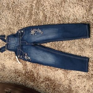 Girls Jean Jordache Overall Jumper